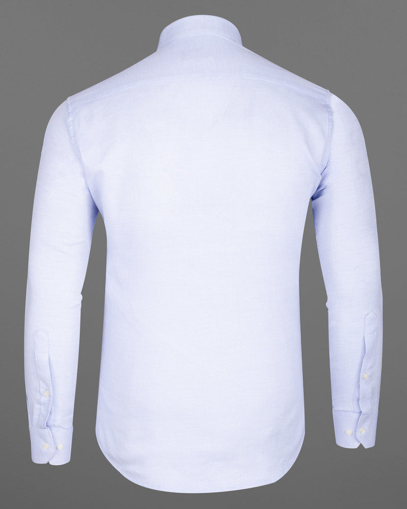 Zircon Dobby Textured Premium Giza Cotton Shirt