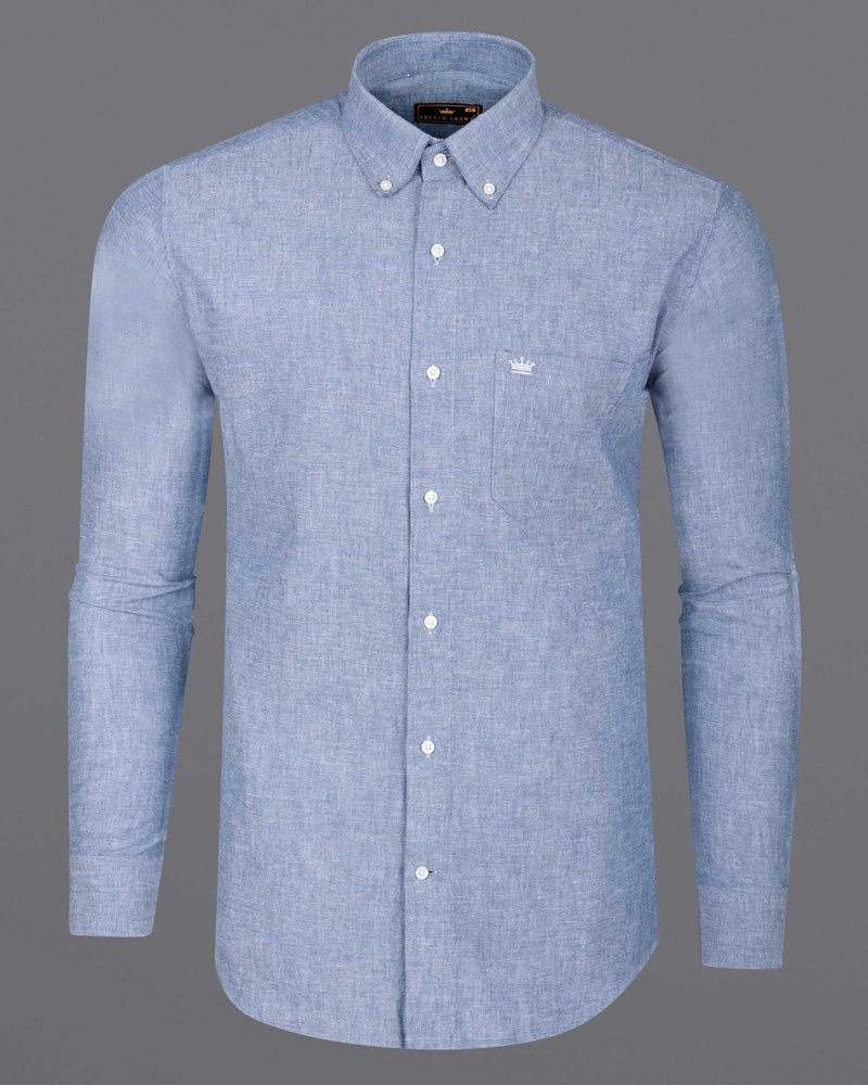 Amethyst Blue Royal Oxford Shirt