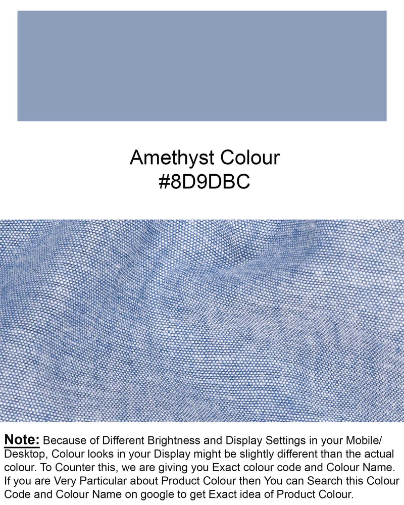 Amethyst Blue Royal Oxford Shirt