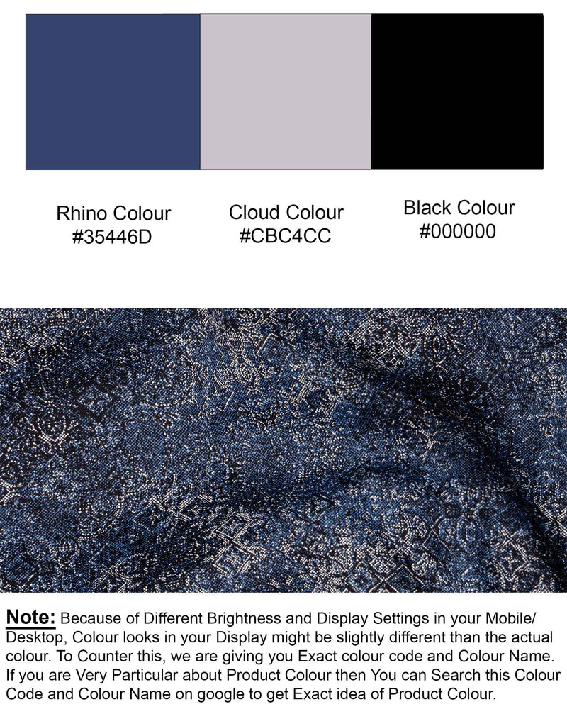 Rhino Blue with Cloud Gray Printed Super Soft Premium Cotton Shirt 6786-BD-38,6786-BD-38,6786-BD-39,6786-BD-39,6786-BD-40,6786-BD-40,6786-BD-42,6786-BD-42,6786-BD-44,6786-BD-44,6786-BD-46,6786-BD-46,6786-BD-48,6786-BD-48,6786-BD-50,6786-BD-50,6786-BD-52,6786-BD-52