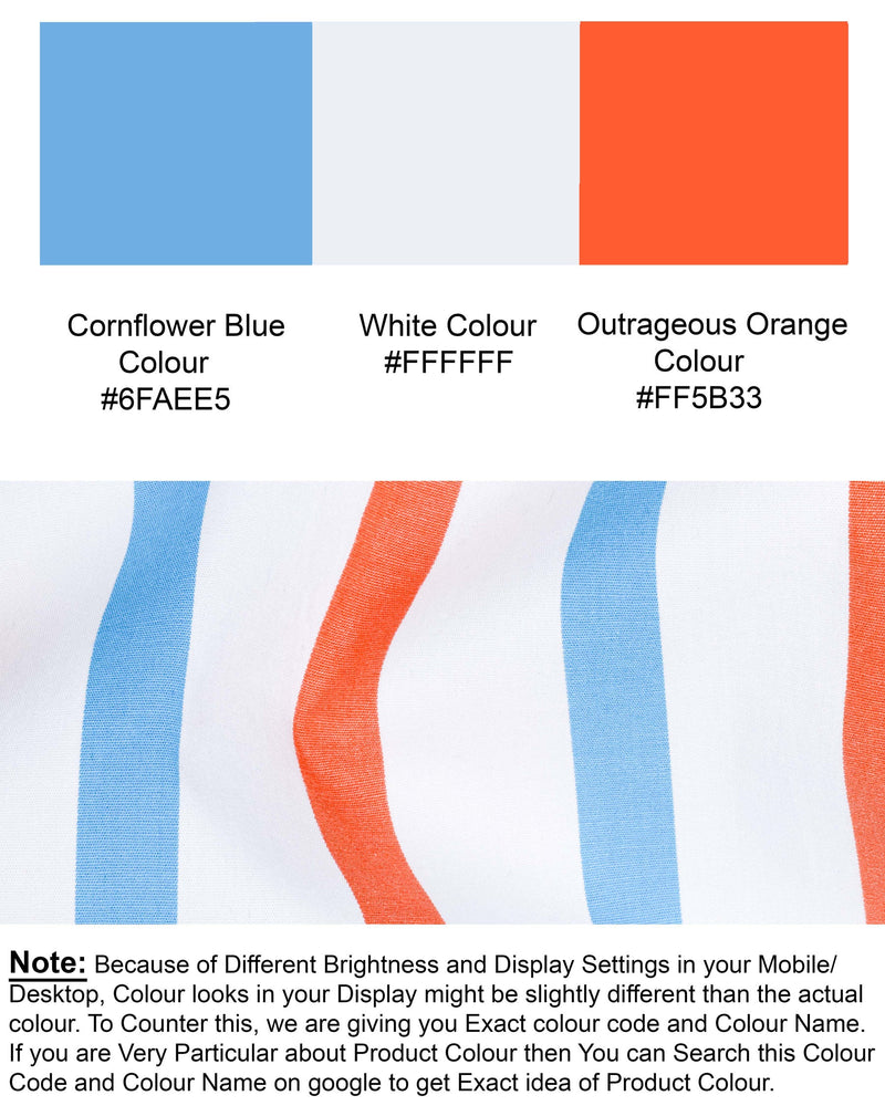 Cornflower Blue with Outrageous Orange Striped Premium Cotton Kurta Shirt 6808-KS-38,6808-KS-38,6808-KS-39,6808-KS-39,6808-KS-40,6808-KS-40,6808-KS-42,6808-KS-42,6808-KS-44,6808-KS-44,6808-KS-46,6808-KS-46,6808-KS-48,6808-KS-48,6808-KS-50,6808-KS-50,6808-KS-52,6808-KS-52