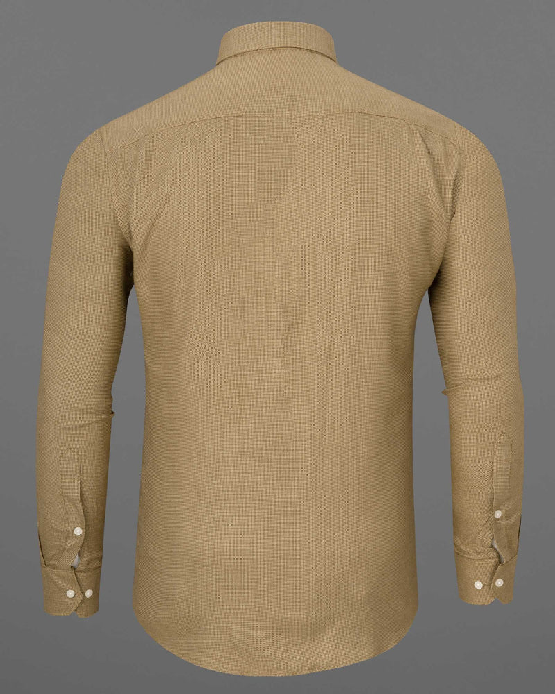 Stonewall Snake Pleated Dobby Textured Premium Giza Cotton Tuxedo Shirt