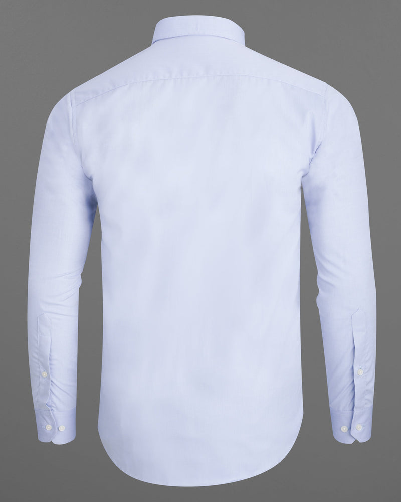 Lavender Blue Premium Cotton Shirt