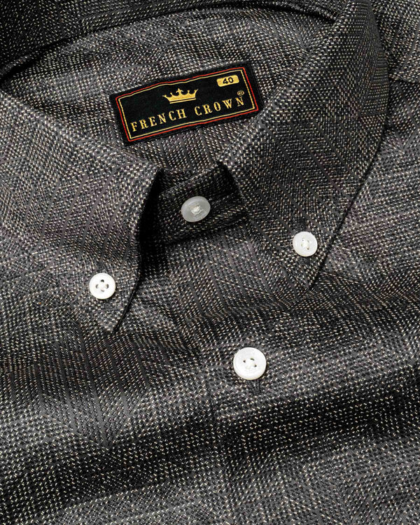 Wenge Gray with Antique Color Super Soft Premium Cotton Shirt