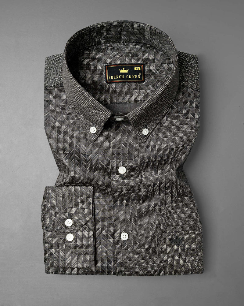 Wenge Gray with Antique Color Super Soft Premium Cotton Shirt