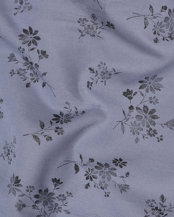 Mobster Gray And Tuatara Colour Floral Textured Luxurious Linen Shirt7148-BLE-38,7148-BLE-H-38,7148-BLE-39,7148-BLE-H-39,7148-BLE-40,7148-BLE-H-40,7148-BLE-42,7148-BLE-H-42,7148-BLE-44,7148-BLE-H-44,7148-BLE-46,7148-BLE-H-46,7148-BLE-48,7148-BLE-H-48,7148-BLE-50,7148-BLE-H-50,7148-BLE-52,7148-BLE-H-52