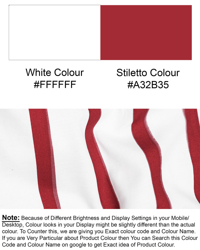 Bright White With Stiletto Red Vertical Striped Royal Oxford Shirt 7161-MN-38,7161-MN-H-38,7161-MN-39,7161-MN-H-39,7161-MN-40,7161-MN-H-40,7161-MN-42,7161-MN-H-42,7161-MN-44,7161-MN-H-44,7161-MN-46,7161-MN-H-46,7161-MN-48,7161-MN-H-48,7161-MN-50,7161-MN-H-50,7161-MN-52,7161-MN-H-52