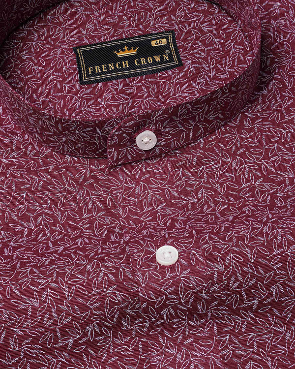 Wine Berry Floral Printed Luxurious Linen Shirt 7193-M-38,7193-M-H-38,7193-M-39,7193-M-H-39,7193-M-40,7193-M-H-40,7193-M-42,7193-M-H-42,7193-M-44,7193-M-H-44,7193-M-46,7193-M-H-46,7193-M-48,7193-M-H-48,7193-M-50,7193-M-H-50,7193-M-52,7193-M-H-52