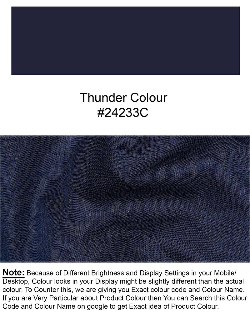 Thunder Blue Luxurious Linen Shirt 7195-M-38,7195-M-H-38,7195-M-39,7195-M-H-39,7195-M-40,7195-M-H-40,7195-M-42,7195-M-H-42,7195-M-44,7195-M-H-44,7195-M-46,7195-M-H-46,7195-M-48,7195-M-H-48,7195-M-50,7195-M-H-50,7195-M-52,7195-M-H-52