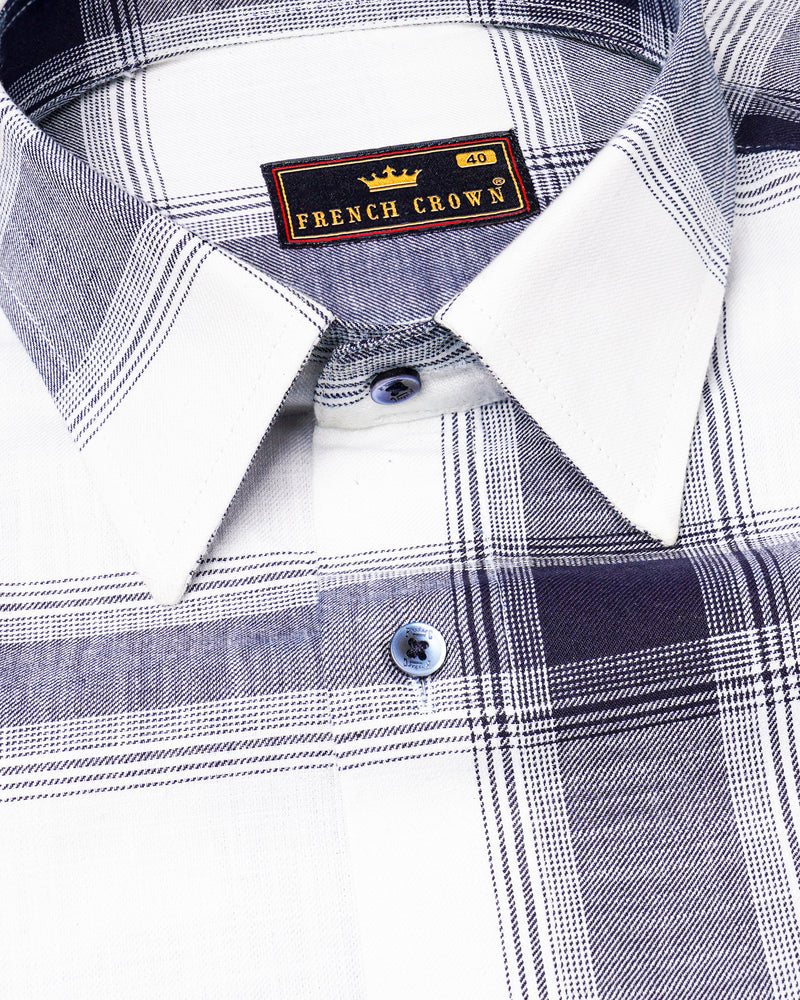 Bright White Plaid Royal Oxford Shirt 7211-BLE-38,7211-BLE-H-38,7211-BLE-39,7211-BLE-H-39,7211-BLE-40,7211-BLE-H-40,7211-BLE-42,7211-BLE-H-42,7211-BLE-44,7211-BLE-H-44,7211-BLE-46,7211-BLE-H-46,7211-BLE-48,7211-BLE-H-48,7211-BLE-50,7211-BLE-H-50,7211-BLE-52,7211-BLE-