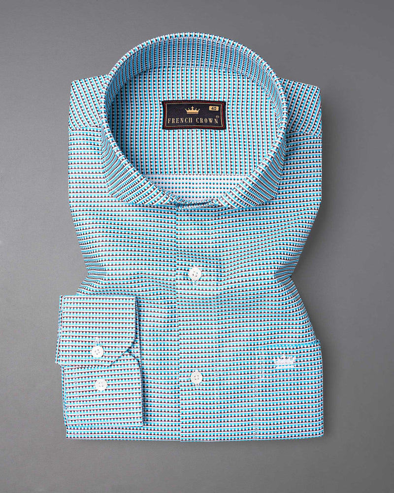 Turquoise Blue Striped Dobby Textured Premium Giza Cotton Shirt 7215-CA-38,7215-CA-H-38,7215-CA-39,7215-CA-H-39,7215-CA-40,7215-CA-H-40,7215-CA-42,7215-CA-H-42,7215-CA-44,7215-CA-H-44,7215-CA-46,7215-CA-H-46,7215-CA-48,7215-CA-H-48,7215-CA-50,7215-CA-H-50,7215-CA-52,7215-CA-H-52