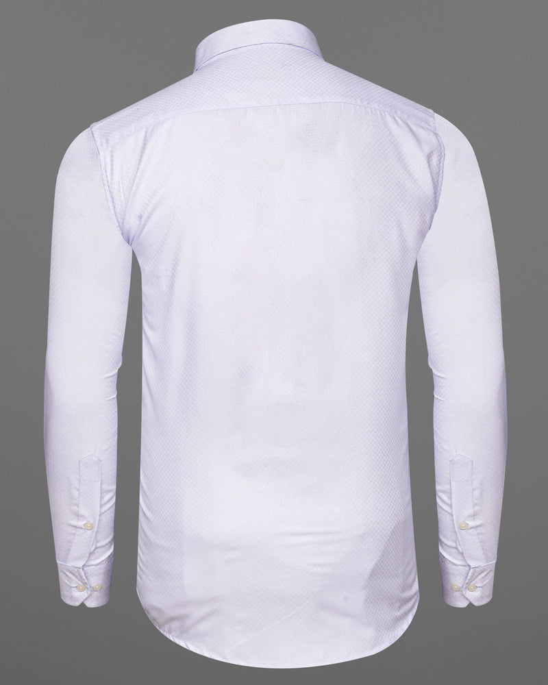 Quartz Dobby Textured Premium Giza Cotton Shirt