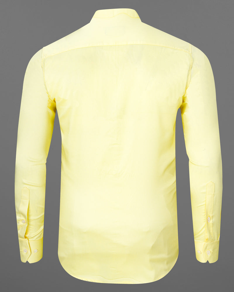 Oasis Yellow Premium Tencel Shirt