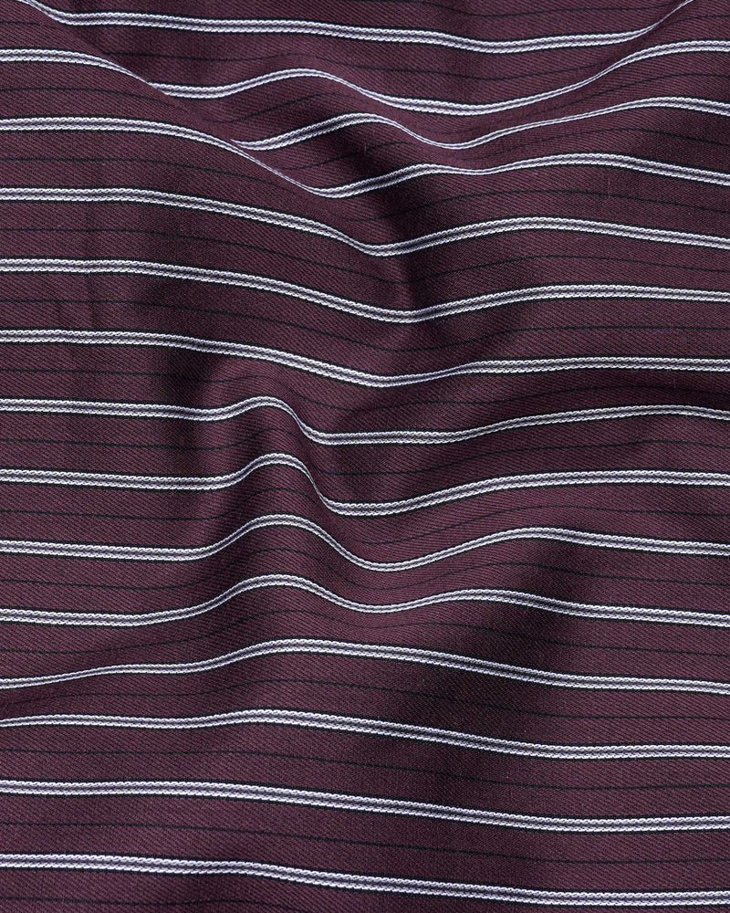 Dune Wine with Black Striped Dobby Textured Premium Giza Cotton Shirt 7768-CA-38,7768-CA-38,7768-CA-39,7768-CA-39,7768-CA-40,7768-CA-40,7768-CA-42,7768-CA-42,7768-CA-44,7768-CA-44,7768-CA-46,7768-CA-46,7768-CA-48,7768-CA-48,7768-CA-50,7768-CA-50,7768-CA-52,7768-CA-52