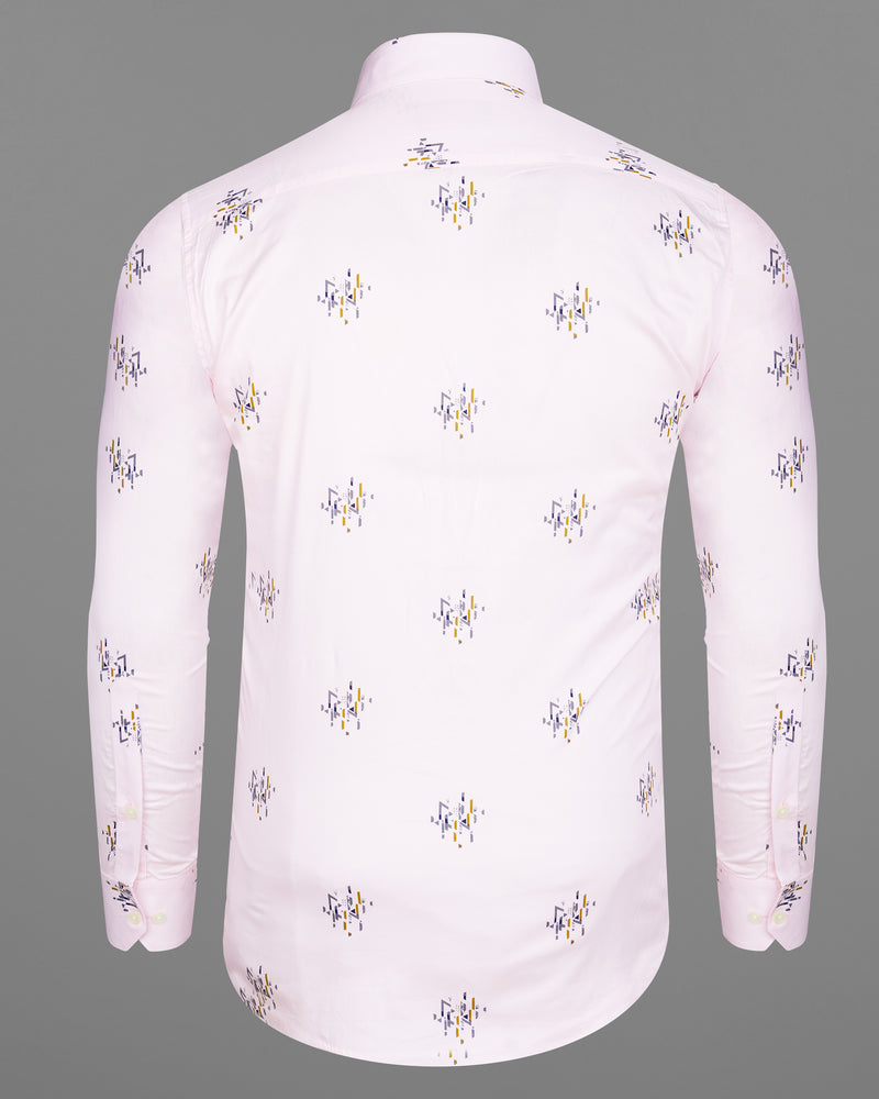 Prim Pink Printed Super Soft Premium Cotton Shirt 7835-38,7835-38,7835-39,7835-39,7835-40,7835-40,7835-42,7835-42,7835-44,7835-44,7835-46,7835-46,7835-48,7835-48,7835-50,7835-50,7835-52,7835-52