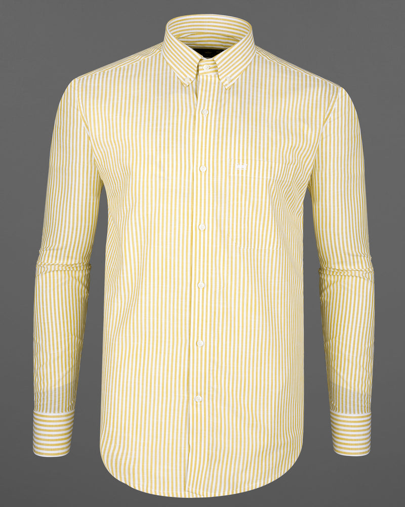 Light Mustard Yellow and White Striped Premium Cotton Shirt 7866-BD -38,7866-BD -H-38,7866-BD -39,7866-BD -H-39,7866-BD -40,7866-BD -H-40,7866-BD -42,7866-BD -H-42,7866-BD -44,7866-BD -H-44,7866-BD -46,7866-BD -H-46,7866-BD -48,7866-BD -H-48,7866-BD -50,7866-BD -H-50,7866-BD -52,7866-BD -H-52
