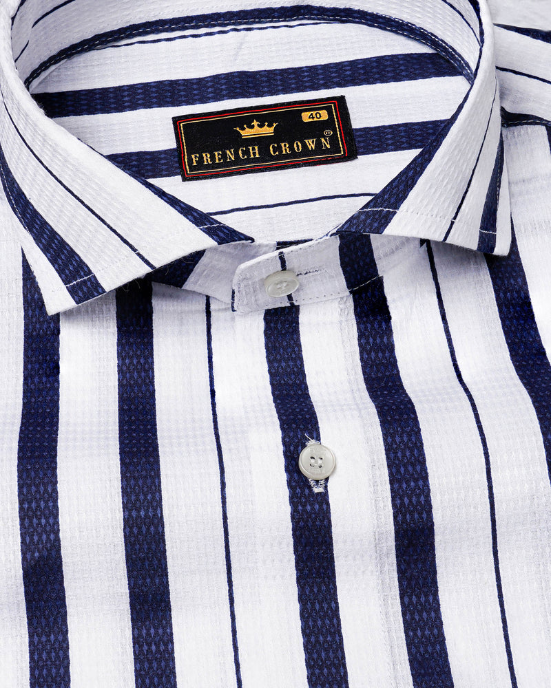 Bright White and Big Stone Blue Striped Dobby Textured Premium Giza Cotton Shirt 7872-CA -38,7872-CA -H-38,7872-CA -39,7872-CA -H-39,7872-CA -40,7872-CA -H-40,7872-CA -42,7872-CA -H-42,7872-CA -44,7872-CA -H-44,7872-CA -46,7872-CA -H-46,7872-CA -48,7872-CA -H-48,7872-CA -50,7872-CA -H-50,7872-CA -52,7872-CA -H-52