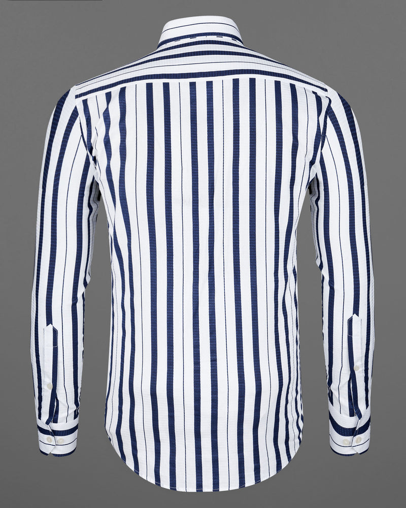 Bright White and Big Stone Blue Striped Dobby Textured Premium Giza Cotton Shirt 7872-CA -38,7872-CA -H-38,7872-CA -39,7872-CA -H-39,7872-CA -40,7872-CA -H-40,7872-CA -42,7872-CA -H-42,7872-CA -44,7872-CA -H-44,7872-CA -46,7872-CA -H-46,7872-CA -48,7872-CA -H-48,7872-CA -50,7872-CA -H-50,7872-CA -52,7872-CA -H-52