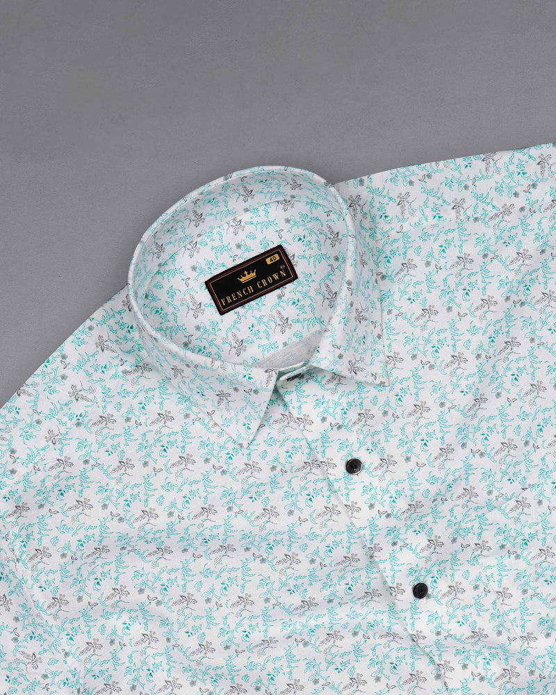 Bright White Leaves Printed Luxurious Linen Shirt 7874-BLK -38,7874-BLK -H-38,7874-BLK -39,7874-BLK -H-39,7874-BLK -40,7874-BLK -H-40,7874-BLK -42,7874-BLK -H-42,7874-BLK -44,7874-BLK -H-44,7874-BLK -46,7874-BLK -H-46,7874-BLK -48,7874-BLK -H-48,7874-BLK -50,7874-BLK -H-50,7874-BLK -52,7874-BLK -H-52