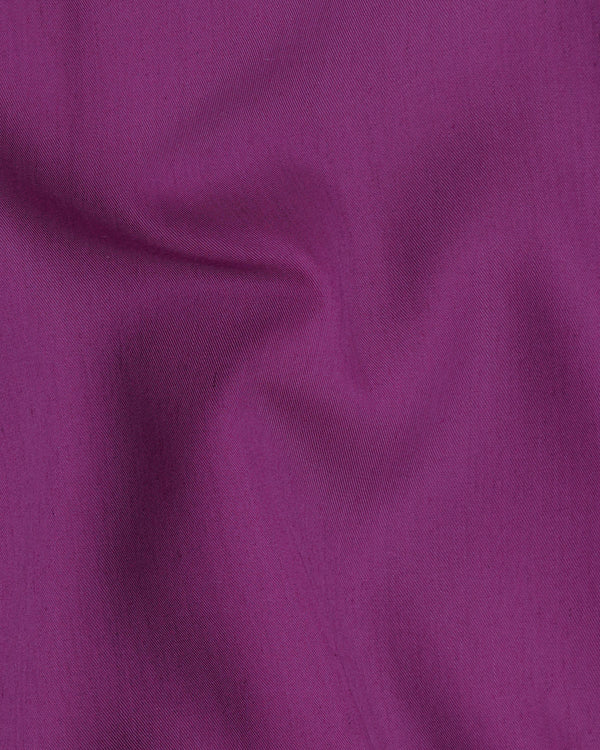 Byzantium Purple Premium Cotton shirt