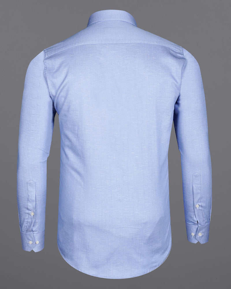 Light Periwinkle Blue Royal Oxford Shirt
