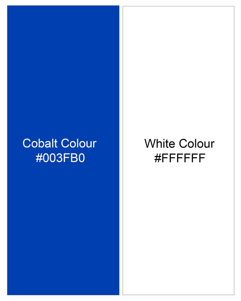 Cobalt Blue and White Half Checked Premium Cotton Designer Shirt 7985-P146-38,7985-P146-H-38,7985-P146-39,7985-P146-H-39,7985-P146-40,7985-P146-H-40,7985-P146-42,7985-P146-H-42,7985-P146-44,7985-P146-H-44,7985-P146-46,7985-P146-H-46,7985-P146-48,7985-P146-H-48,7985-P146-50,7985-P146-H-50,7985-P146-52,7985-P146-H-52