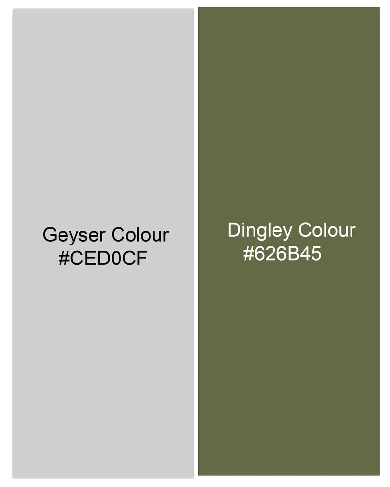 Geyser Gray and Dingley Green Flannel Premium Cotton Designer Shirt 7990-P169-38,7990-P169-H-38,7990-P169-39,7990-P169-H-39,7990-P169-40,7990-P169-H-40,7990-P169-42,7990-P169-H-42,7990-P169-44,7990-P169-H-44,7990-P169-46,7990-P169-H-46,7990-P169-48,7990-P169-H-48,7990-P169-50,7990-P169-H-50,7990-P169-52,7990-P169-H-52