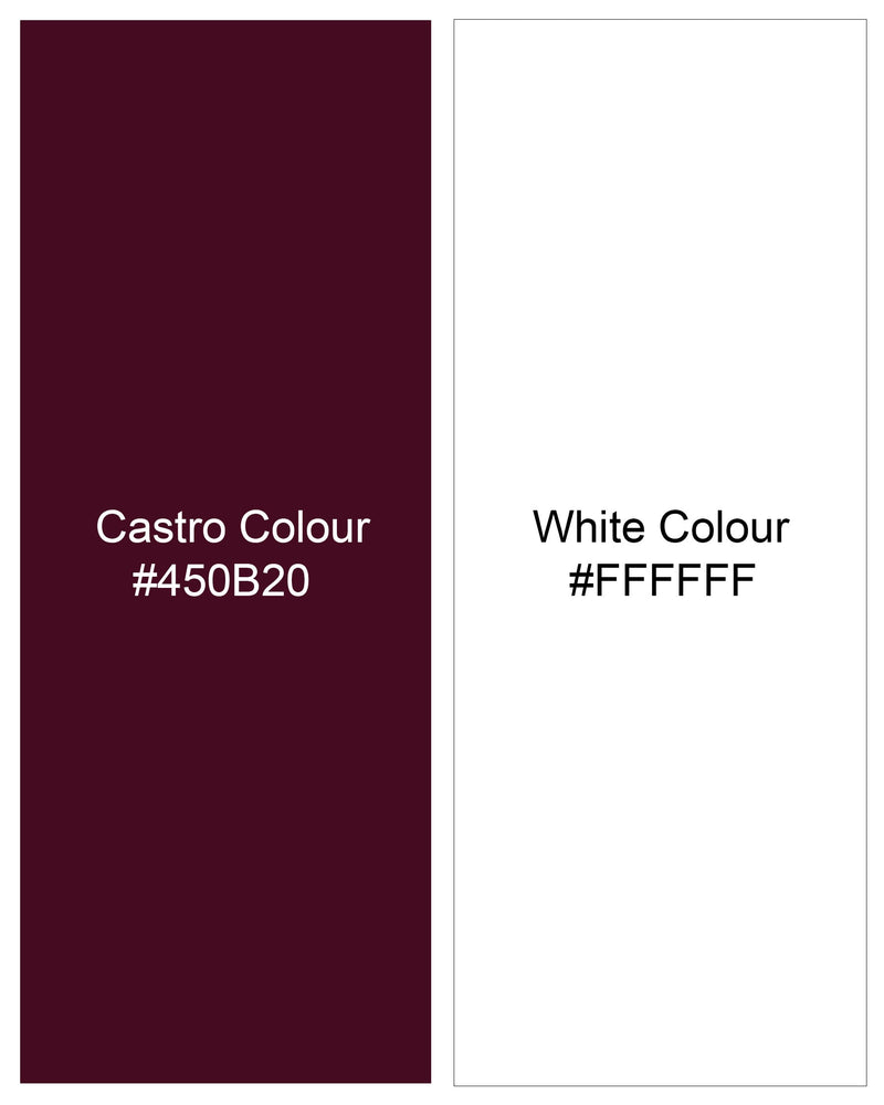 Castro Wine with White Flannel Premium Cotton Designer Shirt 7992-P169-38,7992-P169-H-38,7992-P169-39,7992-P169-H-39,7992-P169-40,7992-P169-H-40,7992-P169-42,7992-P169-H-42,7992-P169-44,7992-P169-H-44,7992-P169-46,7992-P169-H-46,7992-P169-48,7992-P169-H-48,7992-P169-50,7992-P169-H-50,7992-P169-52,7992-P169-H-52