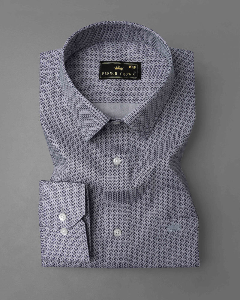  Manatee Gray Isometric Printed Royal Oxford Shirt 8091-38, 8091-H-38, 8091-39, 8091-H-39, 8091-40, 8091-H-40, 8091-42, 8091-H-42, 8091-44, 8091-H-44, 8091-46, 8091-H-46, 8091-48, 8091-H-48, 8091-50, 8091-H-50, 8091-52, 8091-H-52