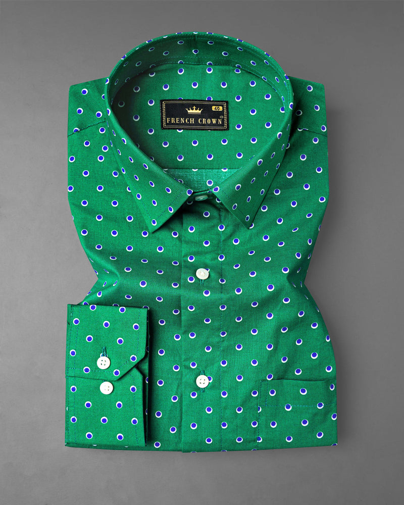 Eucalyptus Green Evil Eye Printed Premium Cotton Shirt 8131-38, 8131-H-38, 8131-39, 8131-H-39, 8131-40, 8131-H-40, 8131-42, 8131-H-42, 8131-44, 8131-H-44, 8131-46, 8131-H-46, 8131-48, 8131-H-48, 8131-50, 8131-H-50, 8131-52, 8131-H-52