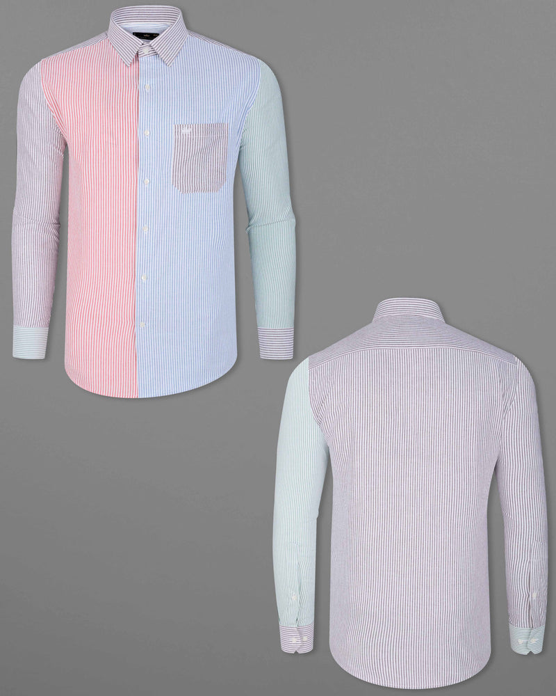 Mariner Blue and Pink Multicolour Striped Premium Cotton Designer Shirt 8142-P124-38, 8142-P124-H-38, 8142-P124-39, 8142-P124-H-39, 8142-P124-40, 8142-P124-H-40, 8142-P124-42, 8142-P124-H-42, 8142-P124-44, 8142-P124-H-44, 8142-P124-46, 8142-P124-H-46, 8142-P124-48, 8142-P124-H-48, 8142-P124-50, 8142-P124-H-50, 8142-P124-52, 8142-P124-H-52
