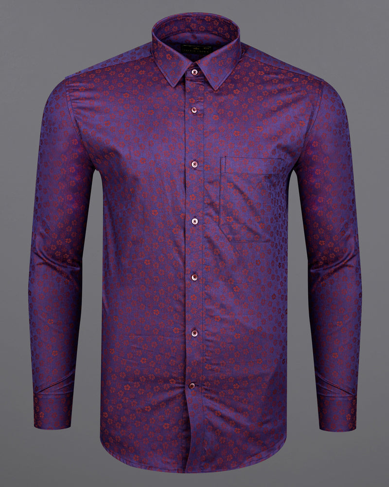 Bossanova Purple and Scarlet Red Two Tone Jacquard Premium Giza Cotton Shirt 8280-MN-38, 8280-MN-H-38, 8280-MN-39, 8280-MN-H-39, 8280-MN-40, 8280-MN-H-40, 8280-MN-42, 8280-MN-H-42, 8280-MN-44, 8280-MN-H-44, 8280-MN-46, 8280-MN-H-46, 8280-MN-48, 8280-MN-H-48, 8280-MN-50, 8280-MN-H-50, 8280-MN-52, 8280-MN-H-52