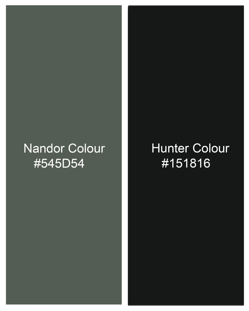 Nandor Green and Hunter Black Super Soft Premium Cotton Designer Shirt 8334-BLK-38, 8334-BLK-H-38, 8334-BLK-39, 8334-BLK-H-39, 8334-BLK-40, 8334-BLK-H-40, 8334-BLK-42, 8334-BLK-H-42, 8334-BLK-44, 8334-BLK-H-44, 8334-BLK-46, 8334-BLK-H-46, 8334-BLK-48, 8334-BLK-H-48, 8334-BLK-50, 8334-BLK-H-50, 8334-BLK-52, 8334-BLK-H-52
