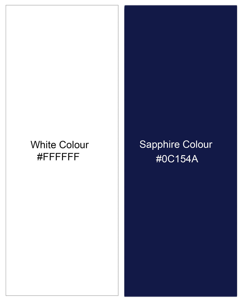Bright White with Sapphire Navy Blue Gingham Premium Cotton Kurta Shirt 8375-KS-38, 8375-KS-H-38, 8375-KS-39, 8375-KS-H-39, 8375-KS-40, 8375-KS-H-40, 8375-KS-42, 8375-KS-H-42, 8375-KS-44, 8375-KS-H-44, 8375-KS-46, 8375-KS-H-46, 8375-KS-48, 8375-KS-H-48, 8375-KS-50, 8375-KS-H-50, 8375-KS-52, 8375-KS-H-52