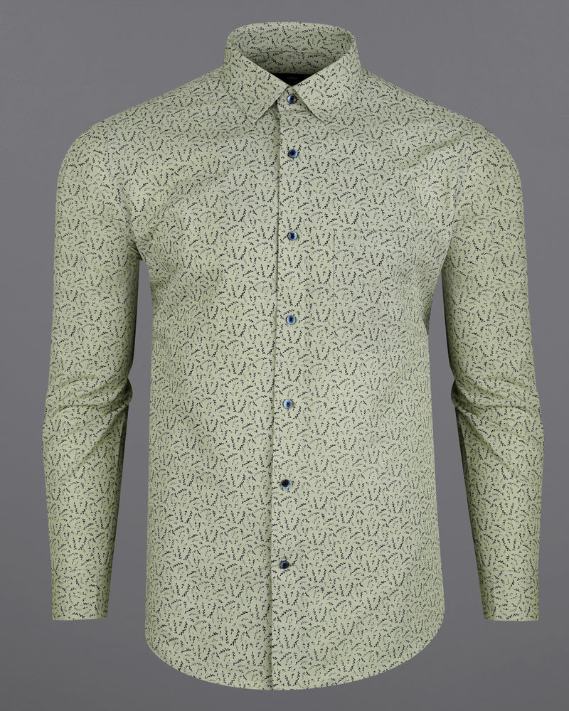 Coral Reef Green Leaves Printed Luxurious Linen Shirt 8425-BLE-38, 8425-BLE-H-38, 8425-BLE-39,8425-BLE-H-39, 8425-BLE-40, 8425-BLE-H-40, 8425-BLE-42, 8425-BLE-H-42, 8425-BLE-44, 8425-BLE-H-44, 8425-BLE-46, 8425-BLE-H-46, 8425-BLE-48, 8425-BLE-H-48, 8425-BLE-50, 8425-BLE-H-50, 8425-BLE-52, 8425-BLE-H-52