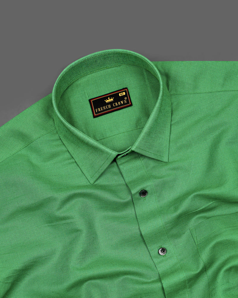 Clover Green Luxurious Linen Shirt 8455-BLK-38,8455-BLK-H-38,8455-BLK-39,8455-BLK-H-39,8455-BLK-40,8455-BLK-H-40,8455-BLK-42,8455-BLK-H-42,8455-BLK-44,8455-BLK-H-44,8455-BLK-46,8455-BLK-H-46,8455-BLK-48,8455-BLK-H-48,8455-BLK-50,8455-BLK-H-50,8455-BLK-52,8455-BLK-H-52