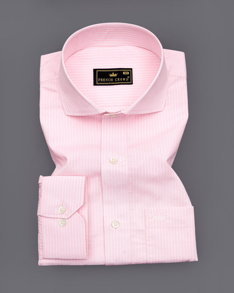 Carousel Pink Striped Dobby Textured Premium Giza Cotton Shirt  8506-CA-38,8506-CA-H-38,8506-CA-39,8506-CA-H-39,8506-CA-40,8506-CA-H-40,8506-CA-42,8506-CA-H-42,8506-CA-44,8506-CA-H-44,8506-CA-46,8506-CA-H-46,8506-CA-48,8506-CA-H-48,8506-CA-50,8506-CA-H-50,8506-CA-52,8506-CA-H-52
