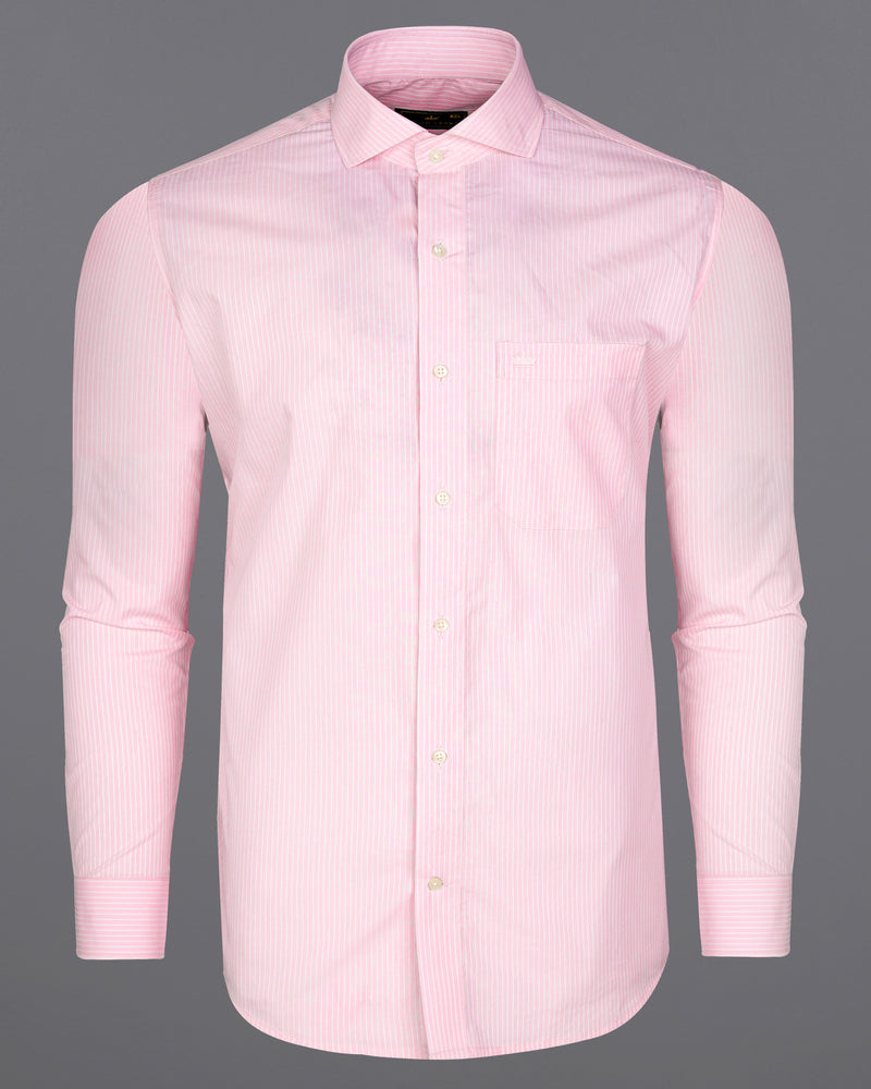 Carousel Pink Striped Dobby Textured Premium Giza Cotton Shirt  8506-CA-38,8506-CA-H-38,8506-CA-39,8506-CA-H-39,8506-CA-40,8506-CA-H-40,8506-CA-42,8506-CA-H-42,8506-CA-44,8506-CA-H-44,8506-CA-46,8506-CA-H-46,8506-CA-48,8506-CA-H-48,8506-CA-50,8506-CA-H-50,8506-CA-52,8506-CA-H-52