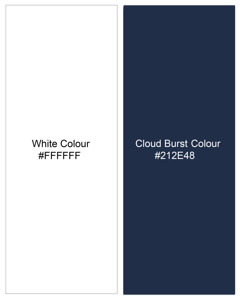 Bright White with CloudBurst Blue Paisley Printed Premium Cotton Shirt  8605-BLE-38,8605-BLE-H-38,8605-BLE-39,8605-BLE-H-39,8605-BLE-40,8605-BLE-H-40,8605-BLE-42,8605-BLE-H-42,8605-BLE-44,8605-BLE-H-44,8605-BLE-46,8605-BLE-H-46,8605-BLE-48,8605-BLE-H-48,8605-BLE-50,8605-BLE-H-50,8605-BLE-52,8605-BLE-H-52
