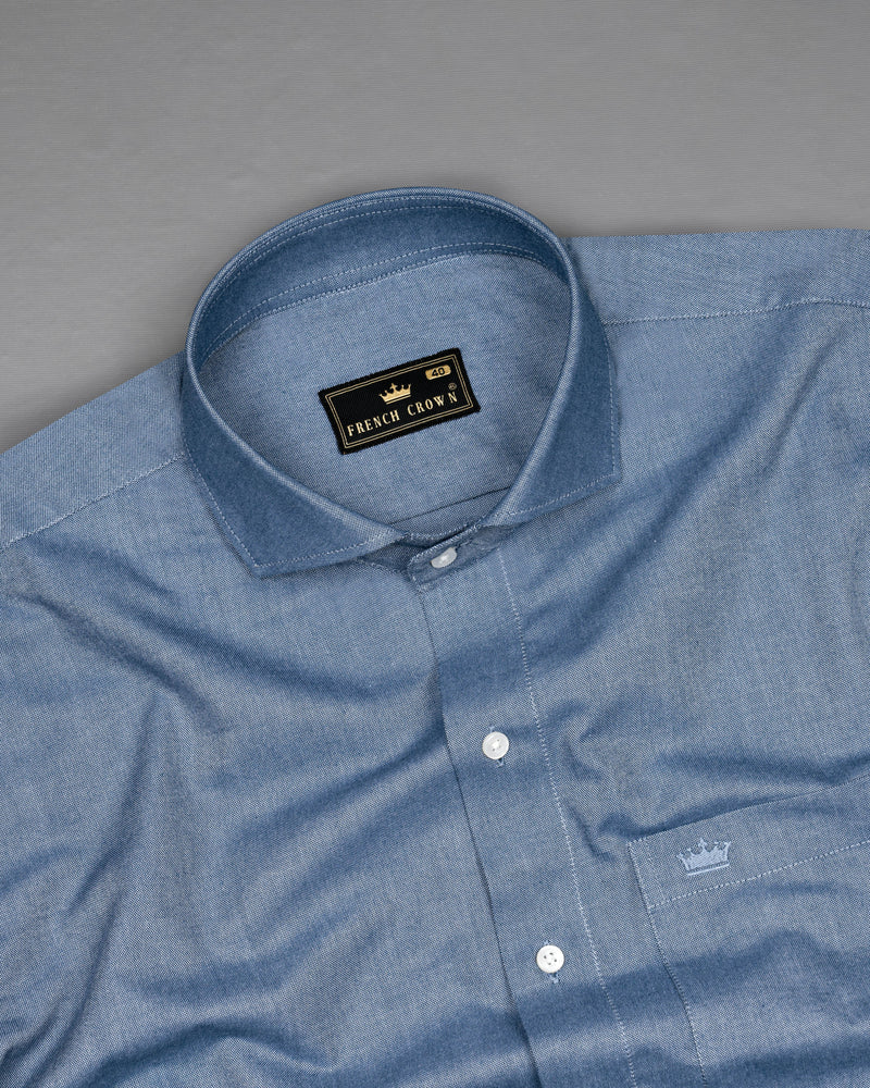 Slate Blue Royal Oxford Shirt  8628-CA-38,8628-CA-H-38,8628-CA-39,8628-CA-H-39,8628-CA-40,8628-CA-H-40,8628-CA-42,8628-CA-H-42,8628-CA-44,8628-CA-H-44,8628-CA-46,8628-CA-H-46,8628-CA-48,8628-CA-H-48,8628-CA-50,8628-CA-H-50,8628-CA-52,8628-CA-H-52