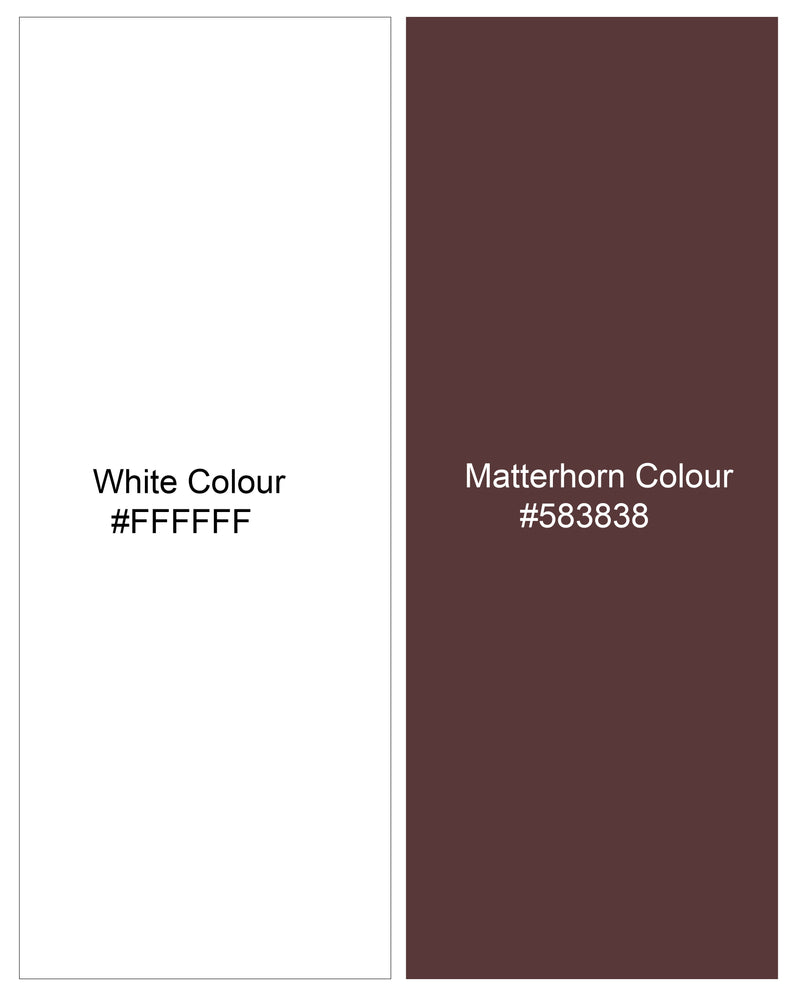 Bright White with Matterhorn Brown Striped Premium Cotton Shirt  8634-CP-38,8634-CP-H-38,8634-CP-39,8634-CP-H-39,8634-CP-40,8634-CP-H-40,8634-CP-42,8634-CP-H-42,8634-CP-44,8634-CP-H-44,8634-CP-46,8634-CP-H-46,8634-CP-48,8634-CP-H-48,8634-CP-50,8634-CP-H-50,8634-CP-52,8634-CP-H-52