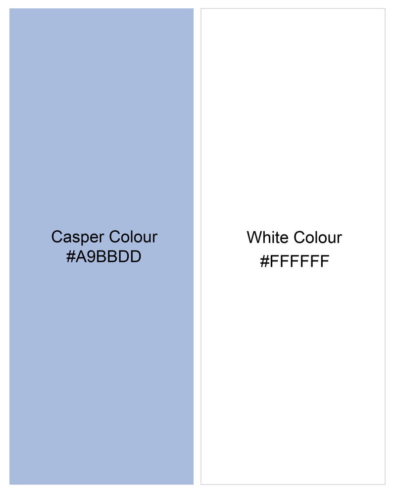 Casper Blue Twill Striped with White Collar Premium Cotton Shirt  8653-WCC-38,8653-WCC-H-38,8653-WCC-39,8653-WCC-H-39,8653-WCC-40,8653-WCC-H-40,8653-WCC-42,8653-WCC-H-42,8653-WCC-44,8653-WCC-H-44,8653-WCC-46,8653-WCC-H-46,8653-WCC-48,8653-WCC-H-48,8653-WCC-50,8653-WCC-H-50,8653-WCC-52,8653-WCC-H-52