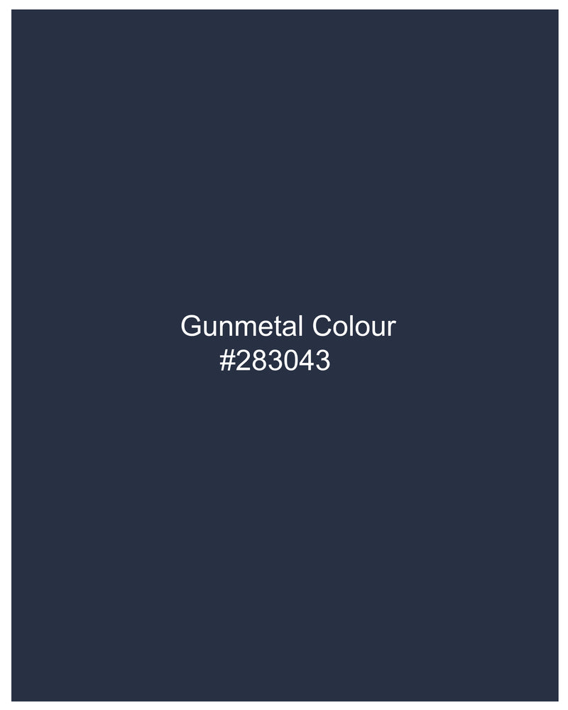 Gunmetal Navy Blue Chambray Bush Designer Shirt  8654-WOC-P295-38,8654-WOC-P295-H-38,8654-WOC-P295-39,8654-WOC-P295-H-39,8654-WOC-P295-40,8654-WOC-P295-H-40,8654-WOC-P295-42,8654-WOC-P295-H-42,8654-WOC-P295-44,8654-WOC-P295-H-44,8654-WOC-P295-46,8654-WOC-P295-H-46,8654-WOC-P295-48,8654-WOC-P295-H-48,8654-WOC-P295-50,8654-WOC-P295-H-50,8654-WOC-P295-52,8654-WOC-P295-H-52