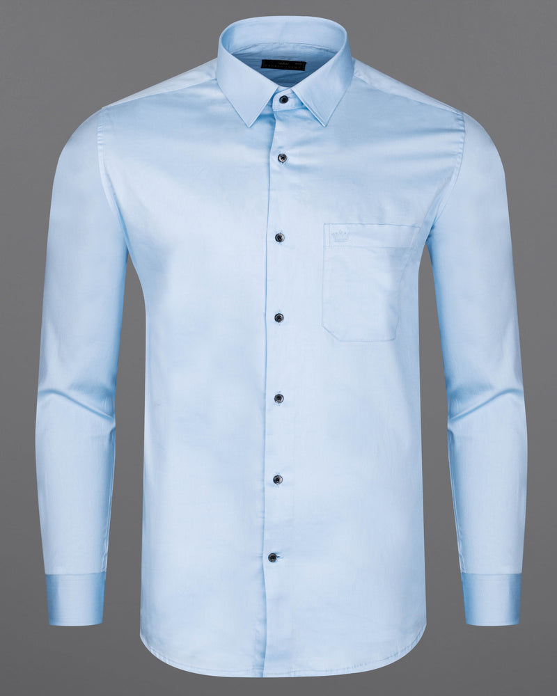 Tropical  Blue Super Soft Premium Cotton Shirt  8669-BLK-38,8669-BLK-H-38,8669-BLK-39,8669-BLK-H-39,8669-BLK-40,8669-BLK-H-40,8669-BLK-42,8669-BLK-H-42,8669-BLK-44,8669-BLK-H-44,8669-BLK-46,8669-BLK-H-46,8669-BLK-48,8669-BLK-H-48,8669-BLK-50,8669-BLK-H-50,8669-BLK-52,8669-BLK-H-52