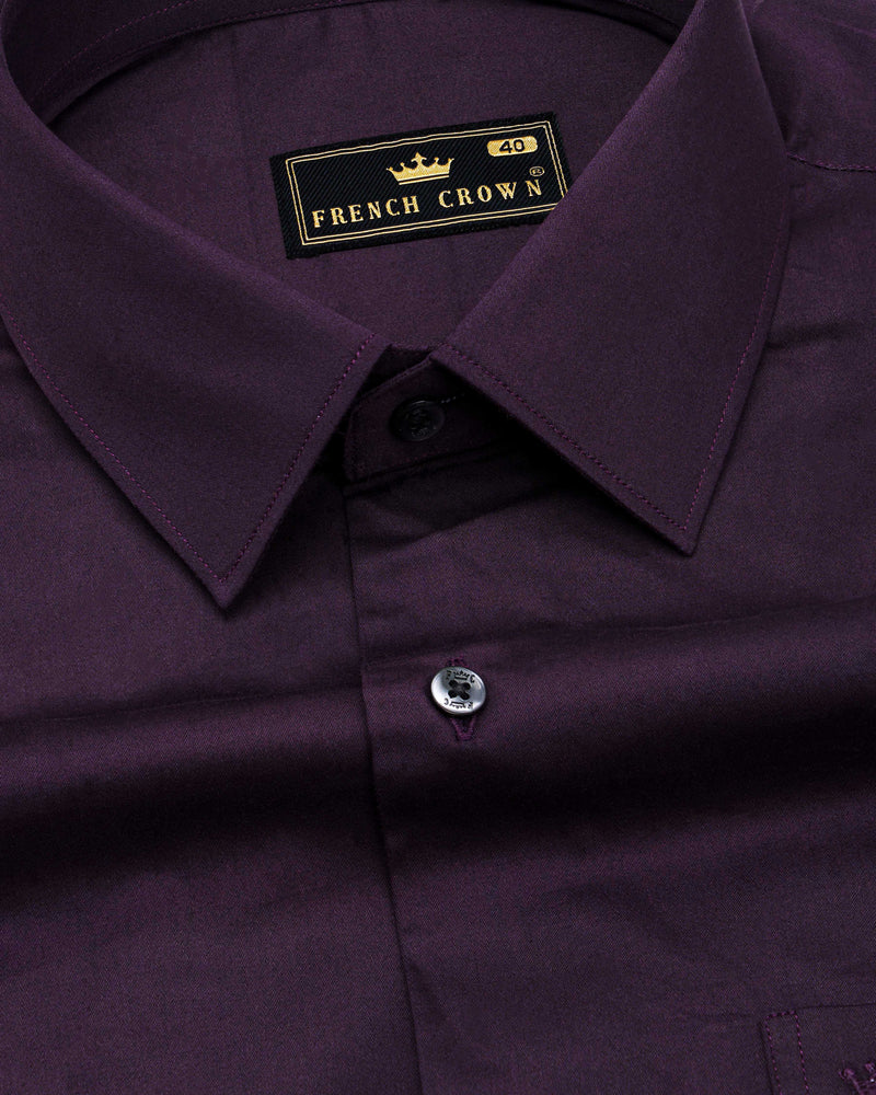 Tolopea Purple Super Soft Premium Cotton Shirt