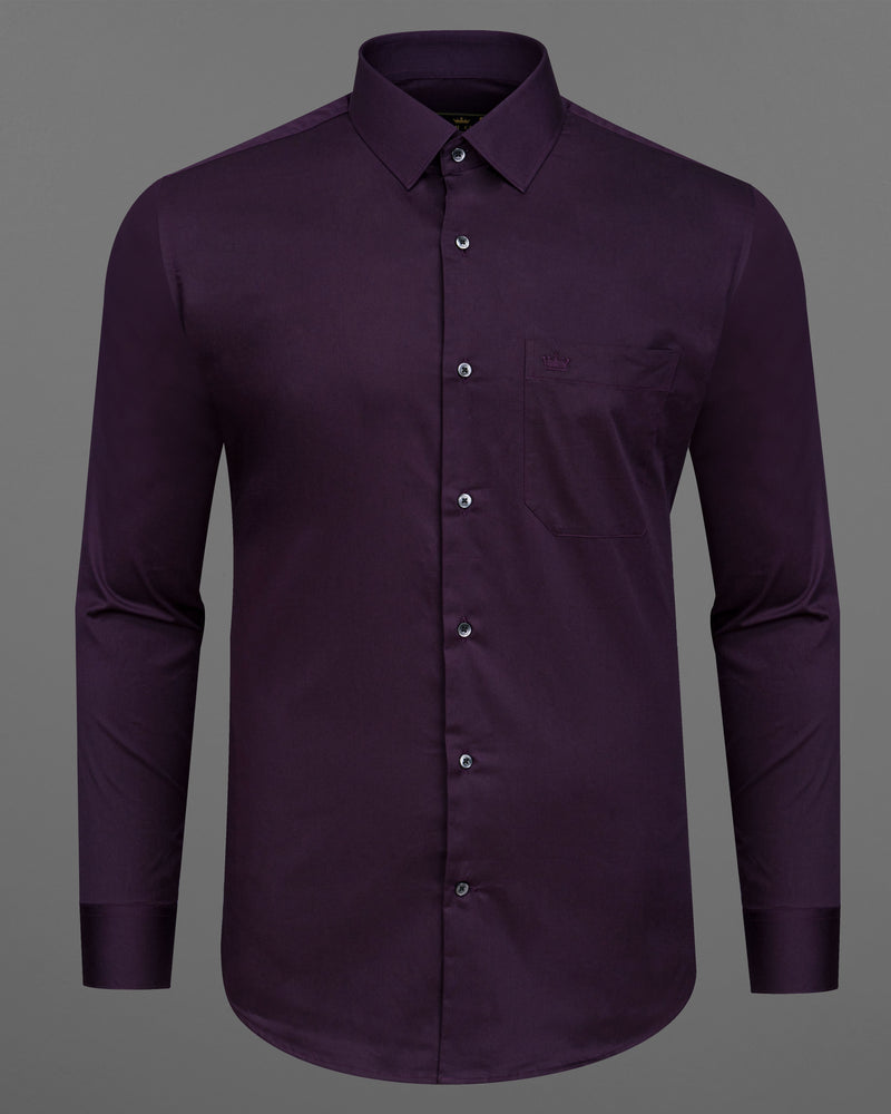 Tolopea Purple Super Soft Premium Cotton Shirt