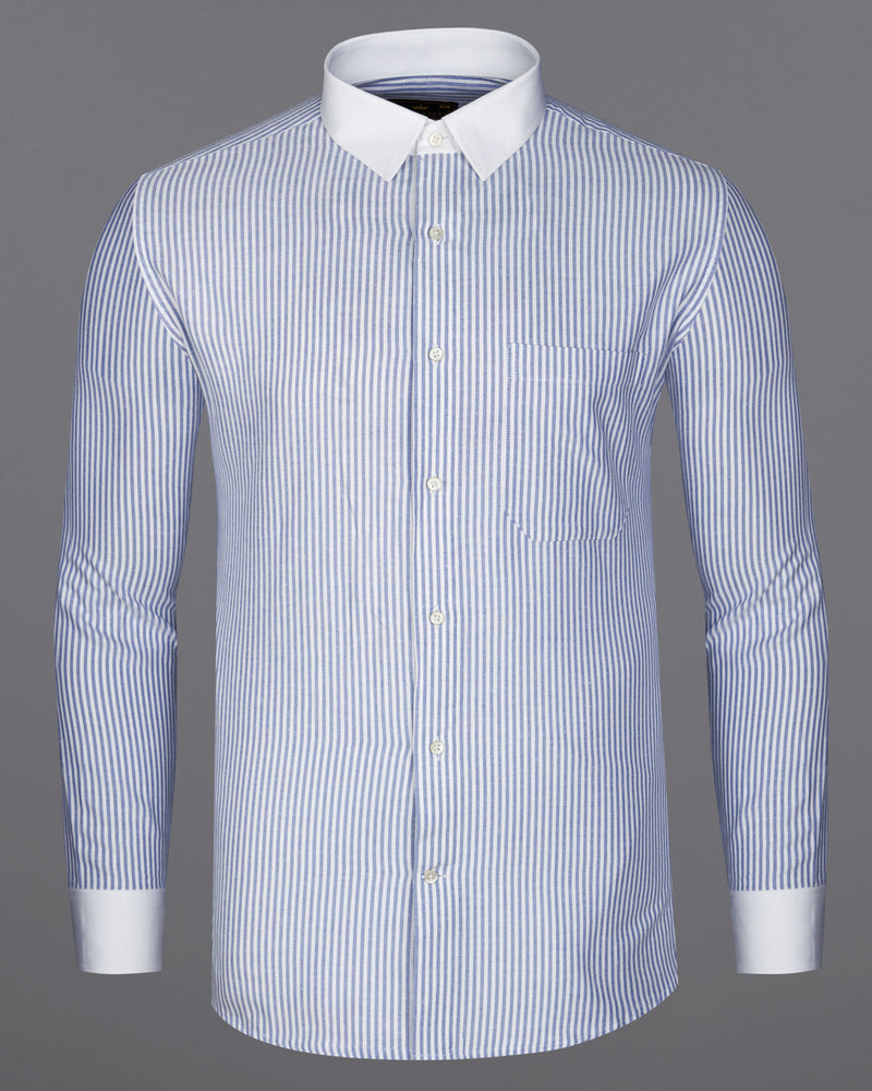 Regent Blue Pinstriped with White Collar Royal Oxford Shirt  8713-WCC-38,8713-WCC-H-38,8713-WCC-39,8713-WCC-H-39,8713-WCC-40,8713-WCC-H-40,8713-WCC-42,8713-WCC-H-42,8713-WCC-44,8713-WCC-H-44,8713-WCC-46,8713-WCC-H-46,8713-WCC-48,8713-WCC-H-48,8713-WCC-50,8713-WCC-H-50,8713-WCC-52,8713-WCC-H-52
