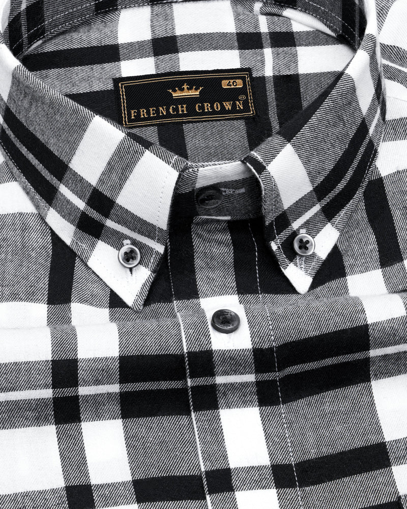 Jade Black and White Twill Plaid Premium Cotton Shirt  8744-BD-BLK-38,8744-BD-BLK-H-38,8744-BD-BLK-39,8744-BD-BLK-H-39,8744-BD-BLK-40,8744-BD-BLK-H-40,8744-BD-BLK-42,8744-BD-BLK-H-42,8744-BD-BLK-44,8744-BD-BLK-H-44,8744-BD-BLK-46,8744-BD-BLK-H-46,8744-BD-BLK-48,8744-BD-BLK-H-48,8744-BD-BLK-50,8744-BD-BLK-H-50,8744-BD-BLK-52,8744-BD-BLK-H-52