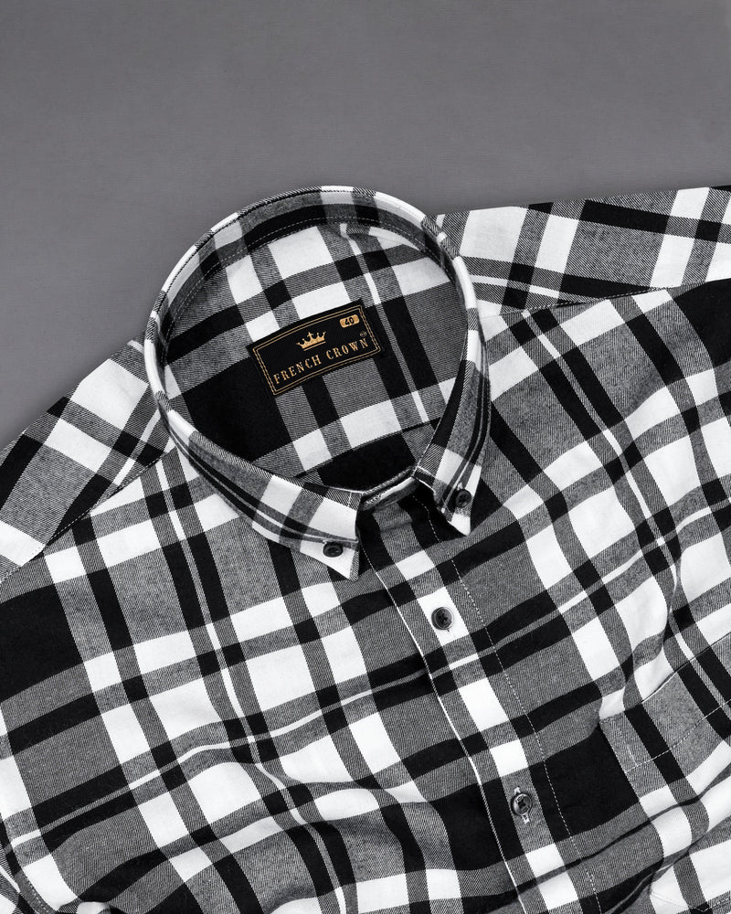 Jade Black and White Twill Plaid Premium Cotton Shirt  8744-BD-BLK-38,8744-BD-BLK-H-38,8744-BD-BLK-39,8744-BD-BLK-H-39,8744-BD-BLK-40,8744-BD-BLK-H-40,8744-BD-BLK-42,8744-BD-BLK-H-42,8744-BD-BLK-44,8744-BD-BLK-H-44,8744-BD-BLK-46,8744-BD-BLK-H-46,8744-BD-BLK-48,8744-BD-BLK-H-48,8744-BD-BLK-50,8744-BD-BLK-H-50,8744-BD-BLK-52,8744-BD-BLK-H-52