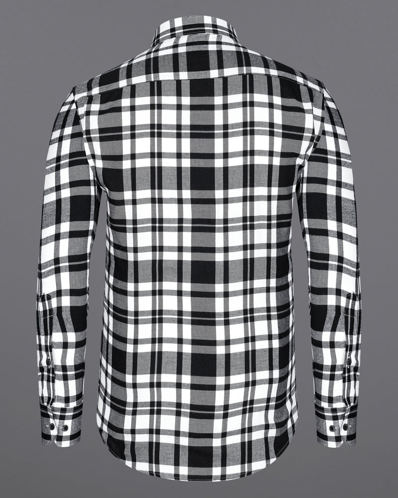 Jade Black and White Twill Plaid Premium Cotton Shirt  8744-BD-BLK-38,8744-BD-BLK-H-38,8744-BD-BLK-39,8744-BD-BLK-H-39,8744-BD-BLK-40,8744-BD-BLK-H-40,8744-BD-BLK-42,8744-BD-BLK-H-42,8744-BD-BLK-44,8744-BD-BLK-H-44,8744-BD-BLK-46,8744-BD-BLK-H-46,8744-BD-BLK-48,8744-BD-BLK-H-48,8744-BD-BLK-50,8744-BD-BLK-H-50,8744-BD-BLK-52,8744-BD-BLK-H-52